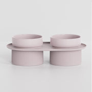 elevated ceramic pet bowls, view 5 - MRSLM