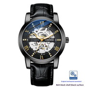 Men's hollow automatic mechanical watch, view 3 - MRSLM