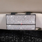 rhinestone car glasses case, view 7 - MRSLM