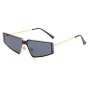 Flat top rectangle sunglasses, view 2 - MRSLM