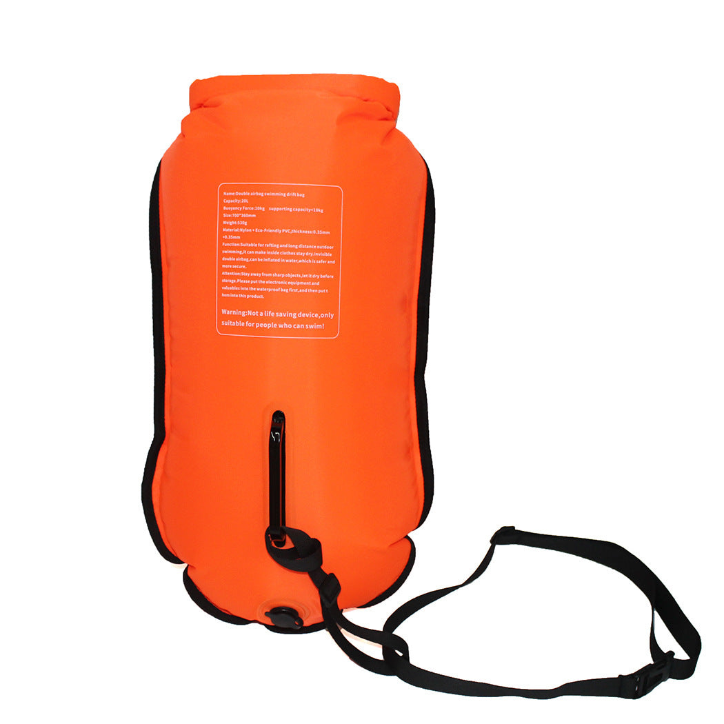 PVC thickened wear-resistant double airbag