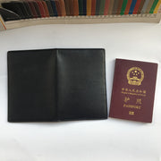 rfid leather passport holder, view 3 - MRSLM