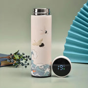 retro smart thermal water bottle, view 2 - MRSLM