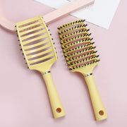 curly hair detangling brush, view 10 - MRSLM