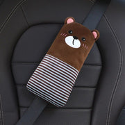 cartoon car seat belt pillow for kids, view 2 - MRSLM