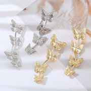 butterfly drop earrings - MRSLM