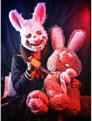 Halloween scary bear rabbit mask, view 6 - MRSLM