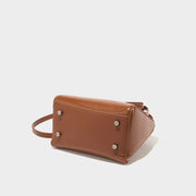 mini genuine leather crossbody bag, view 10 - MRSLM