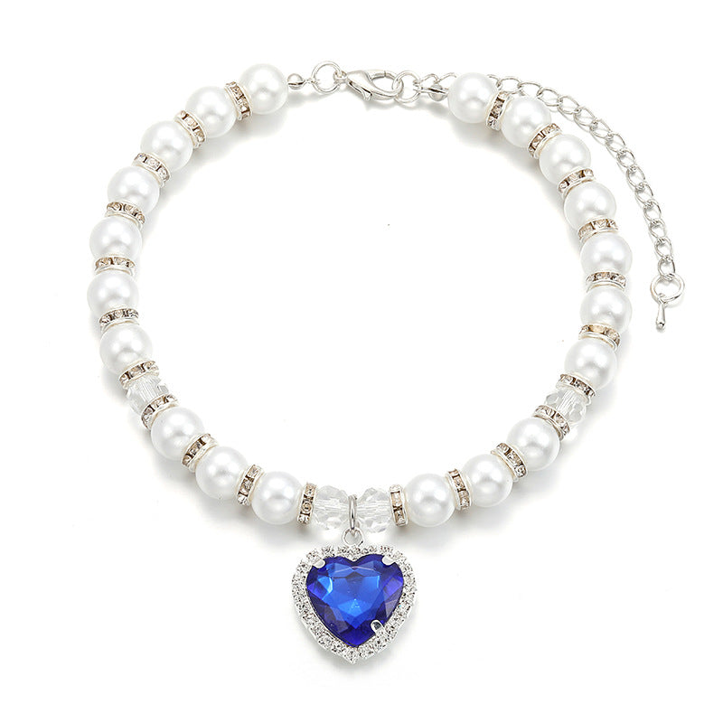 pearl breakaway pet collar, view 3 - MRSLM