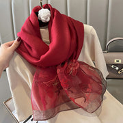 Long acrylic scarf for women, view 4 - MRSLM
