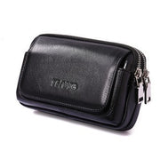 men's leather waist pack, view 4 - MRSLM