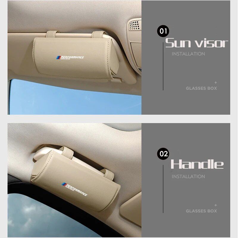 car sun visor sunglasses holder, view 13 - MRSLM