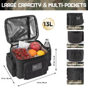 tactical insulated cooler bag, view 10 - MRSLM