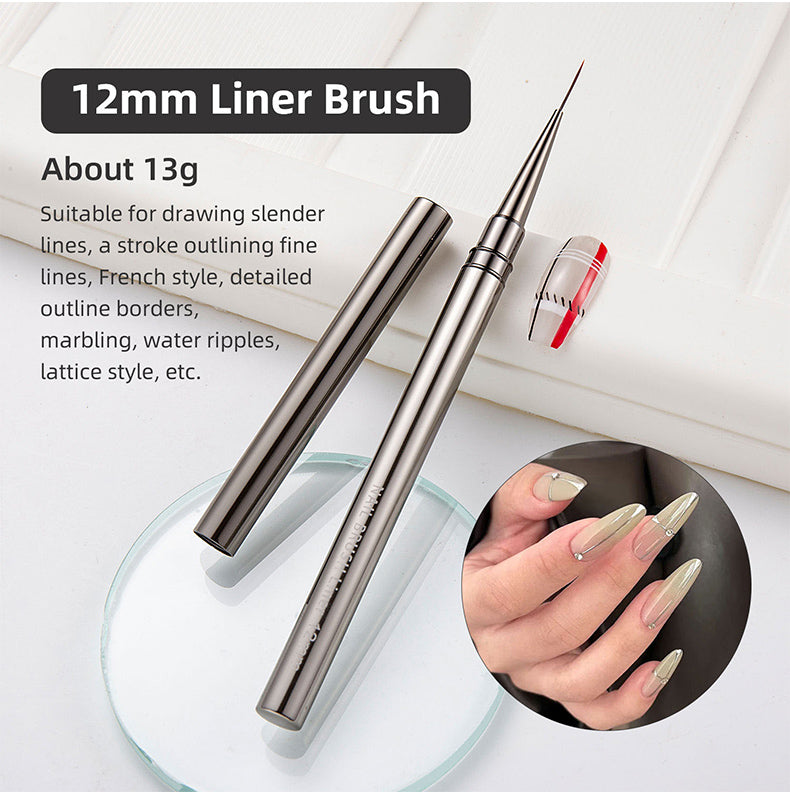 Nail art liner DIY painting brush set, view 10 - MRSLM