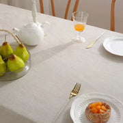 linen cotton washable tablecloth, view 5 - MRSLM