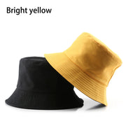 reversible cotton bucket hat, view 5 - MRSLM