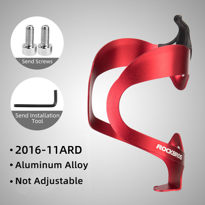 Ultralight aluminum bike bottle holder, view 3 - MRSLM