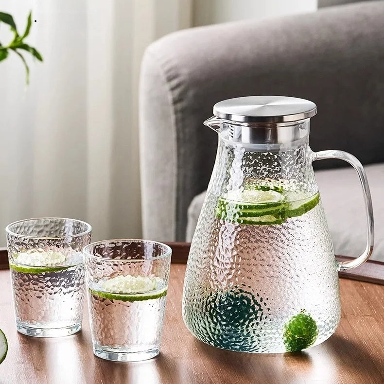summer cold water bottle and juice pot set, view 7 - MRSLM