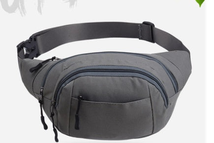 Waterproof Canvas Multi-pocket Phone Chest Bag