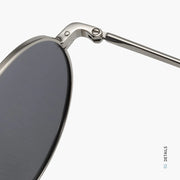 round polarized mirror sunglasses for women, view 7 - MRSLM