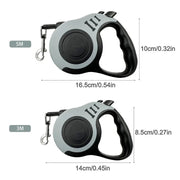 retractable nylon dog leash, view 13 - MRSLM