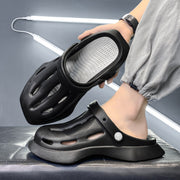 summer EVA ankle-wrap clogs, view 3 - MRSLM