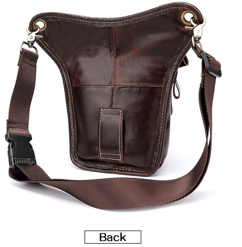 vintage leather crossbody bag - MRSLM