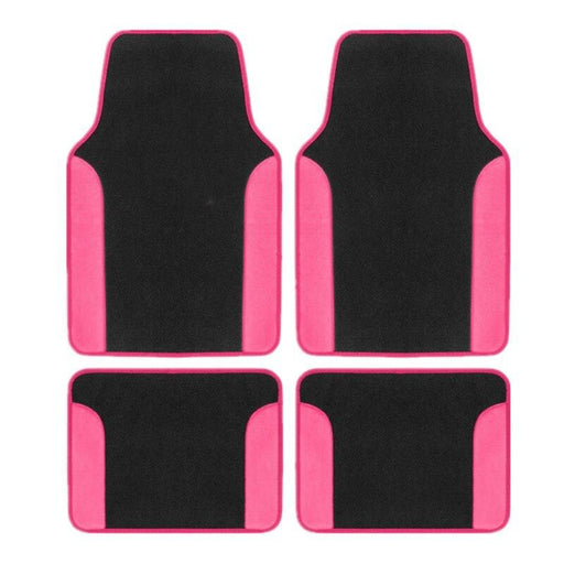 hot pink universal car floor mats - MRSLM