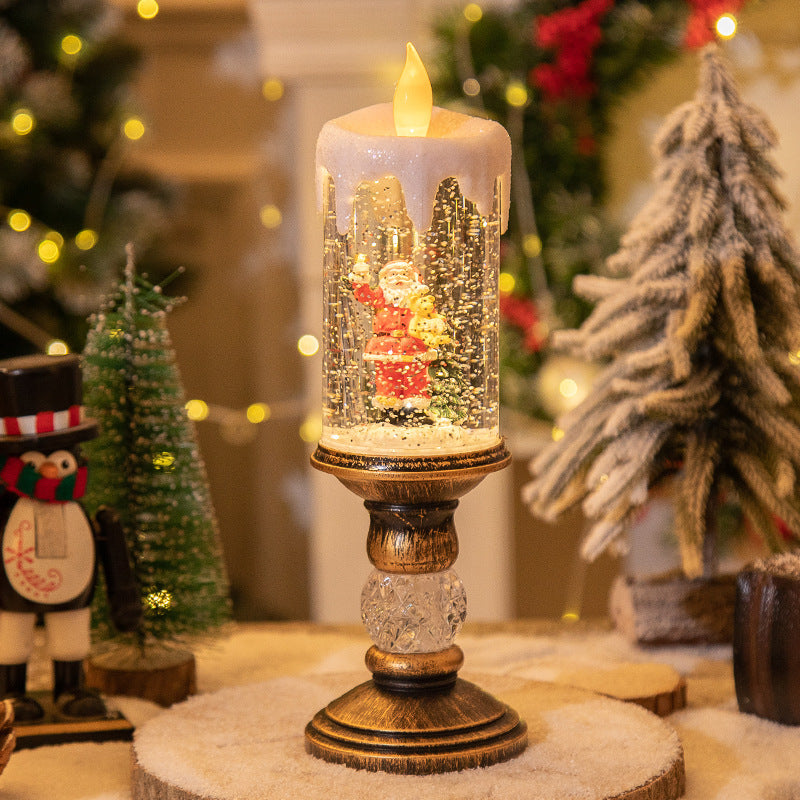 christmas candle light decoration, view 8 - MRSLM