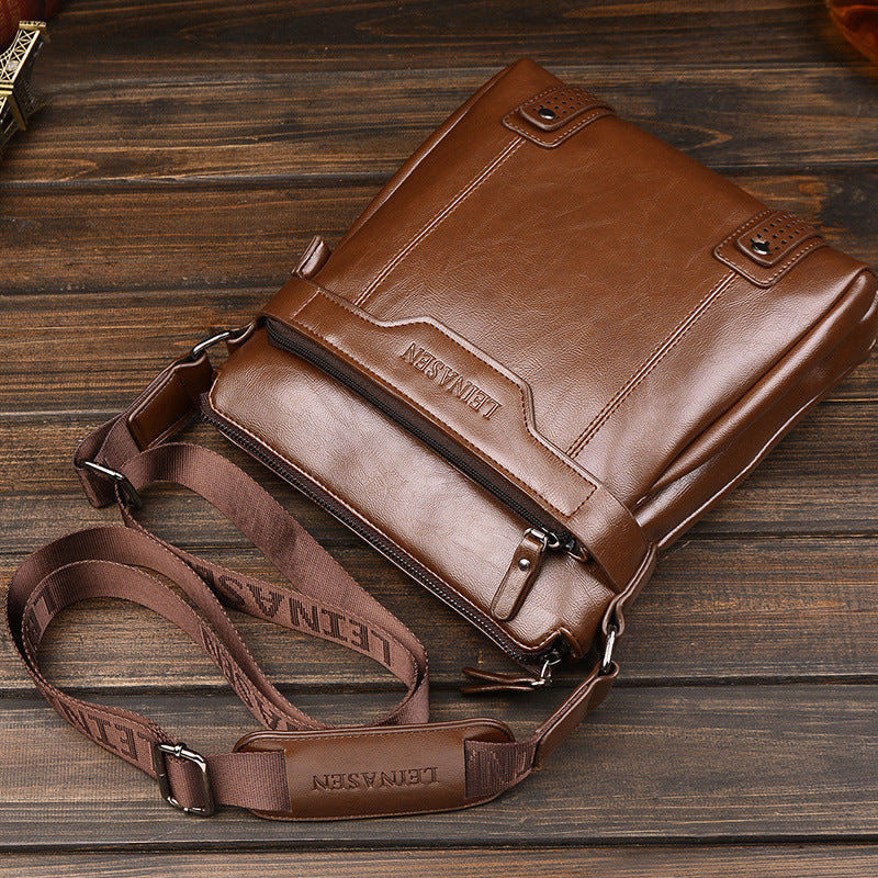 large retro pu bag, view 6 - MRSLM