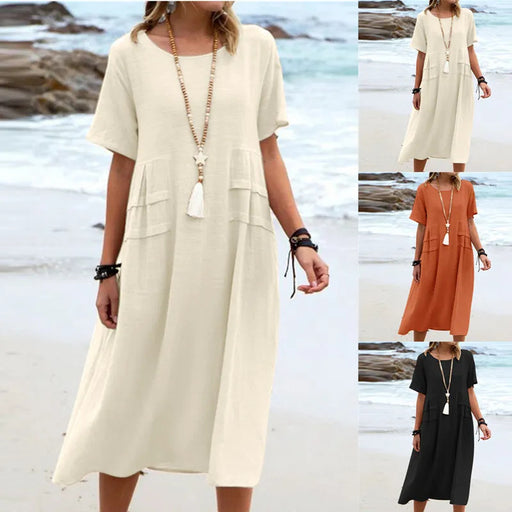 loose casual midi dress - MRSLM