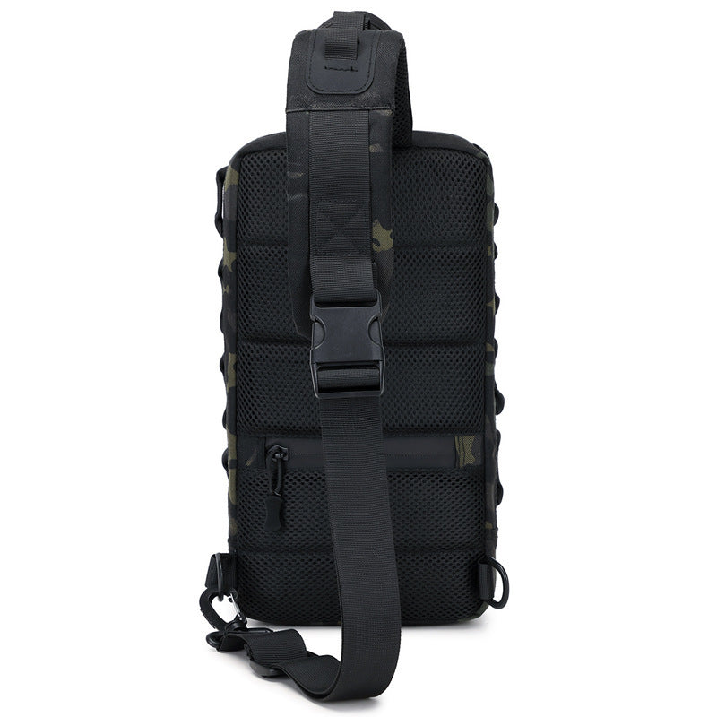 tactical messenger shoulder bag, view 4 - MRSLM