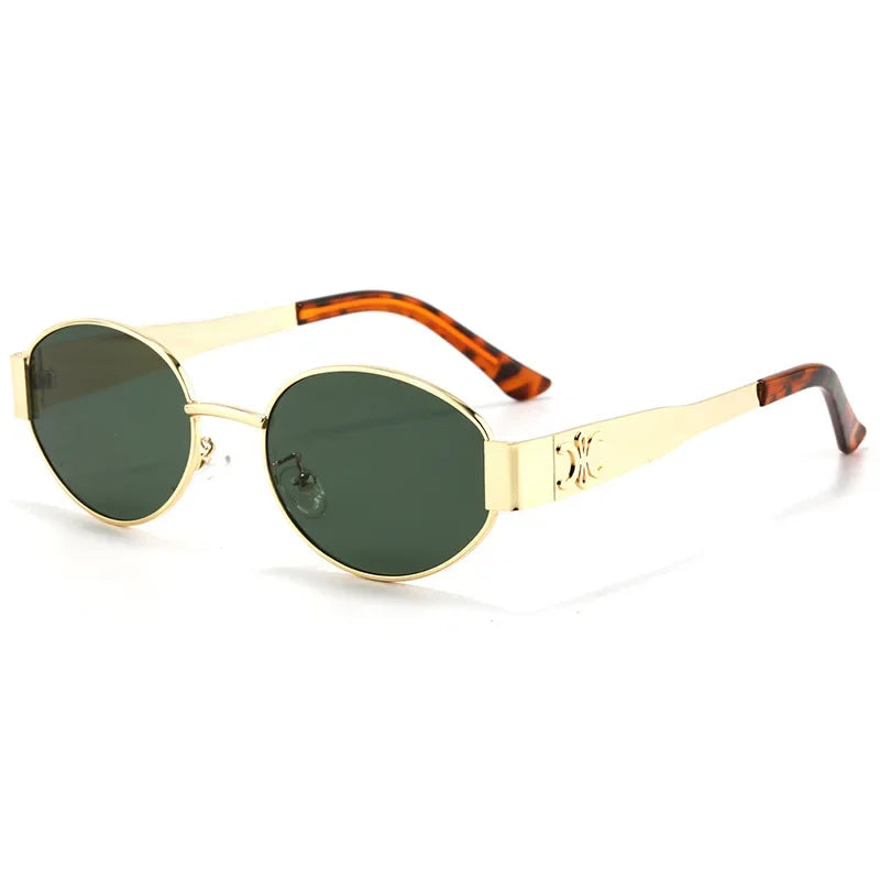 retro oval sunglasses for women, view 5 - MRSLM