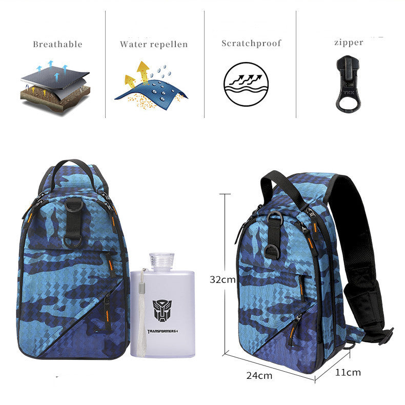 single shoulder fishing bag, view 2 - MRSLM