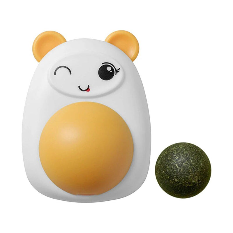 rotating catnip toy, view 2 - MRSLM
