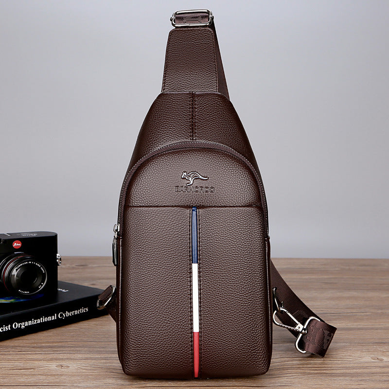 Casual Men's Small Backpack Chest Bag