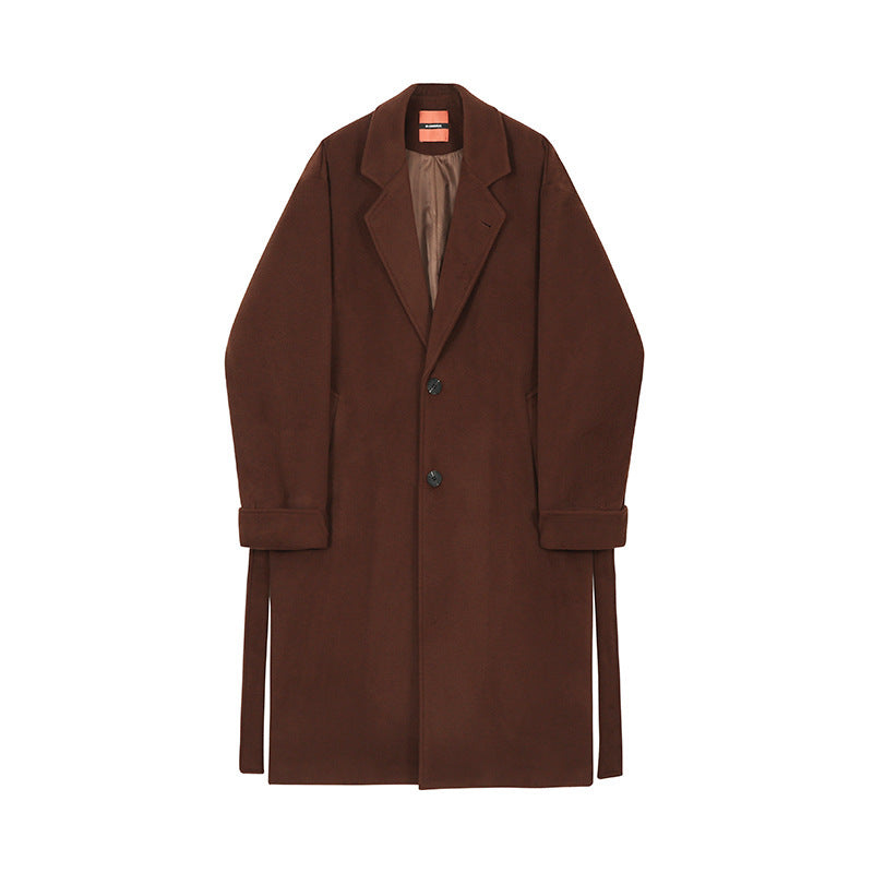 Men's thickened lapel coat, view 2 - MRSLM
