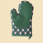 Cotton and silicone non-slip oven mitts, view 11 - MRSLM