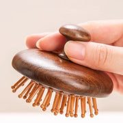 air cushion sandalwood massage comb, view 7 - MRSLM