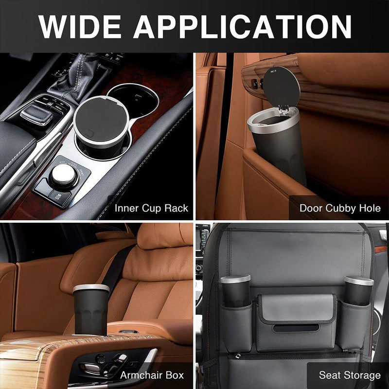 push-to-open car trash can, view 5 - MRSLM