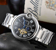 Men's automatic mechanical open flywheel watch, view 3 - MRSLM
