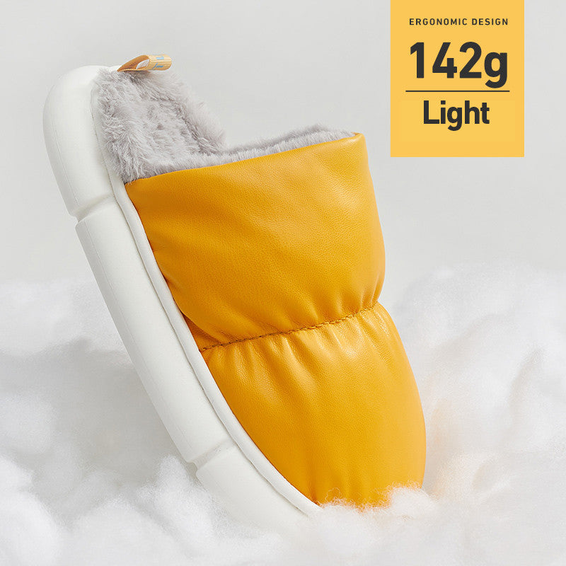 plush warm indoor slippers, view 8 - MRSLM