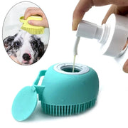silicone pet bath brush, view 9 - MRSLM
