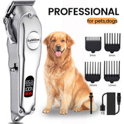 rechargeable pet hair trimmer, view 3 - MRSLM