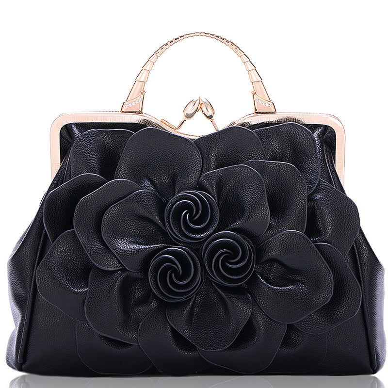 solid color PU tote shoulder bag, view 5 - MRSLM