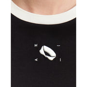women's embroidered cotton t-shirt, view 5 - MRSLM