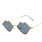 red lips cat eye sunglasses, view 4 - MRSLM