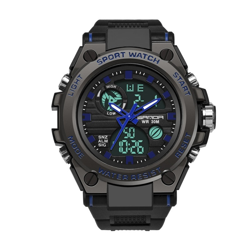 digital waterproof electronic watch, view 5 - MRSLM