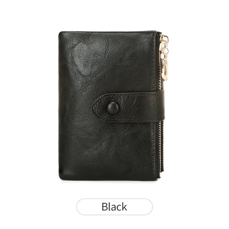 minimalist large capacity zipper wallet, view 6 - MRSLM