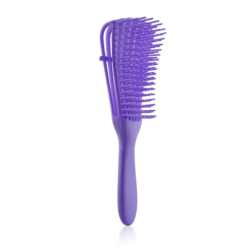 detangling hair brush for curly hair, view 3 - MRSLM